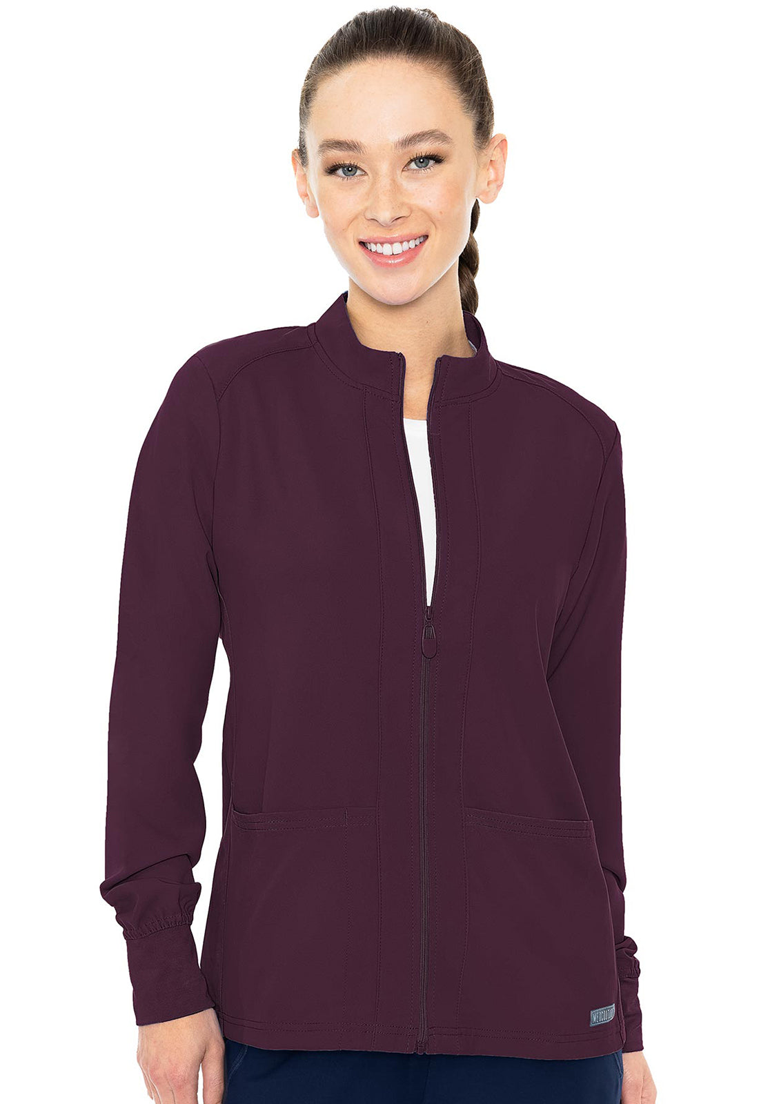 Zip Front Warm-Up With Shoulder Yokes MC2660