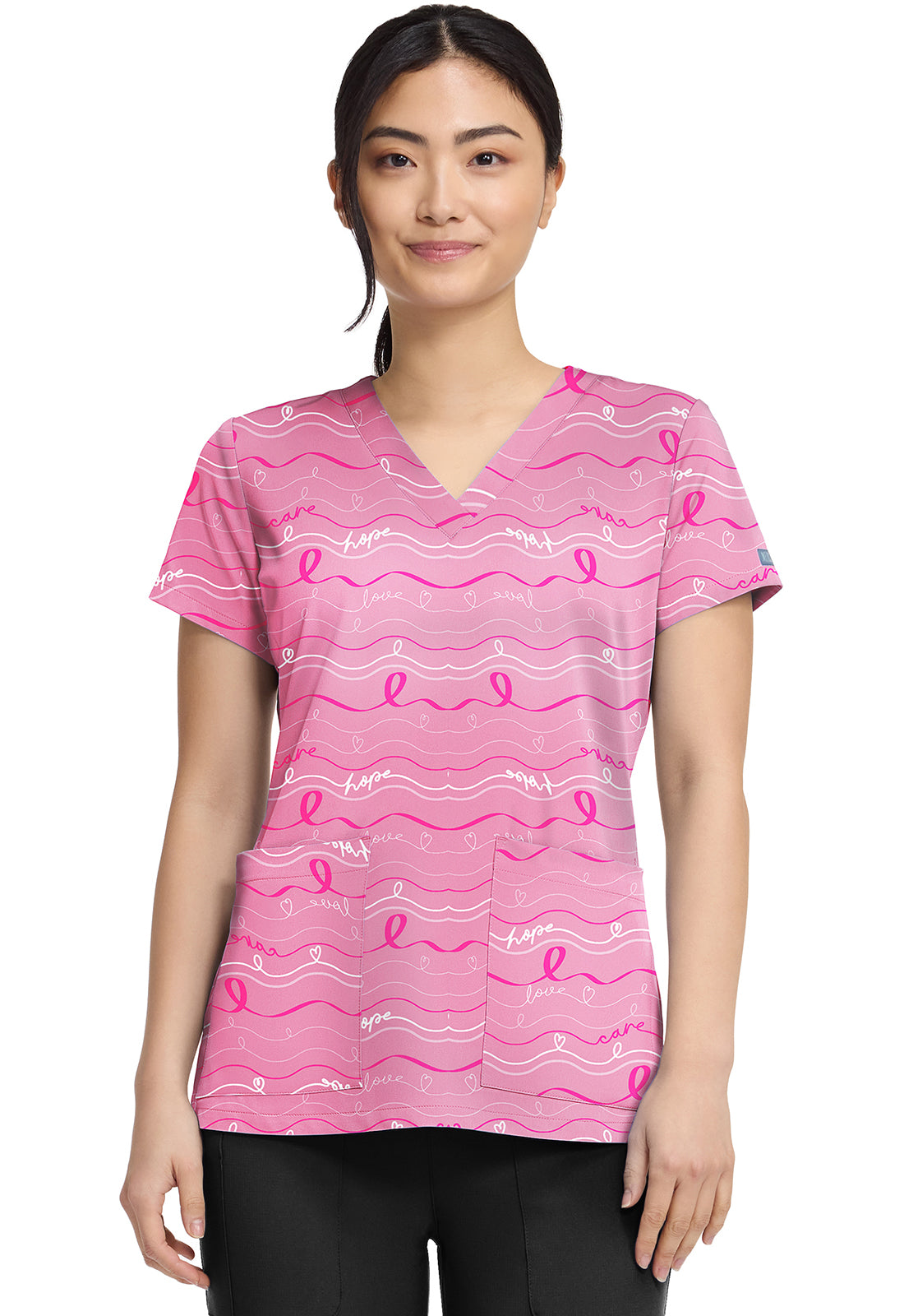 Cherokee V Neck Prints