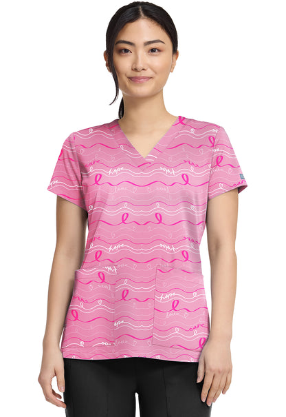 Cherokee V Neck Prints