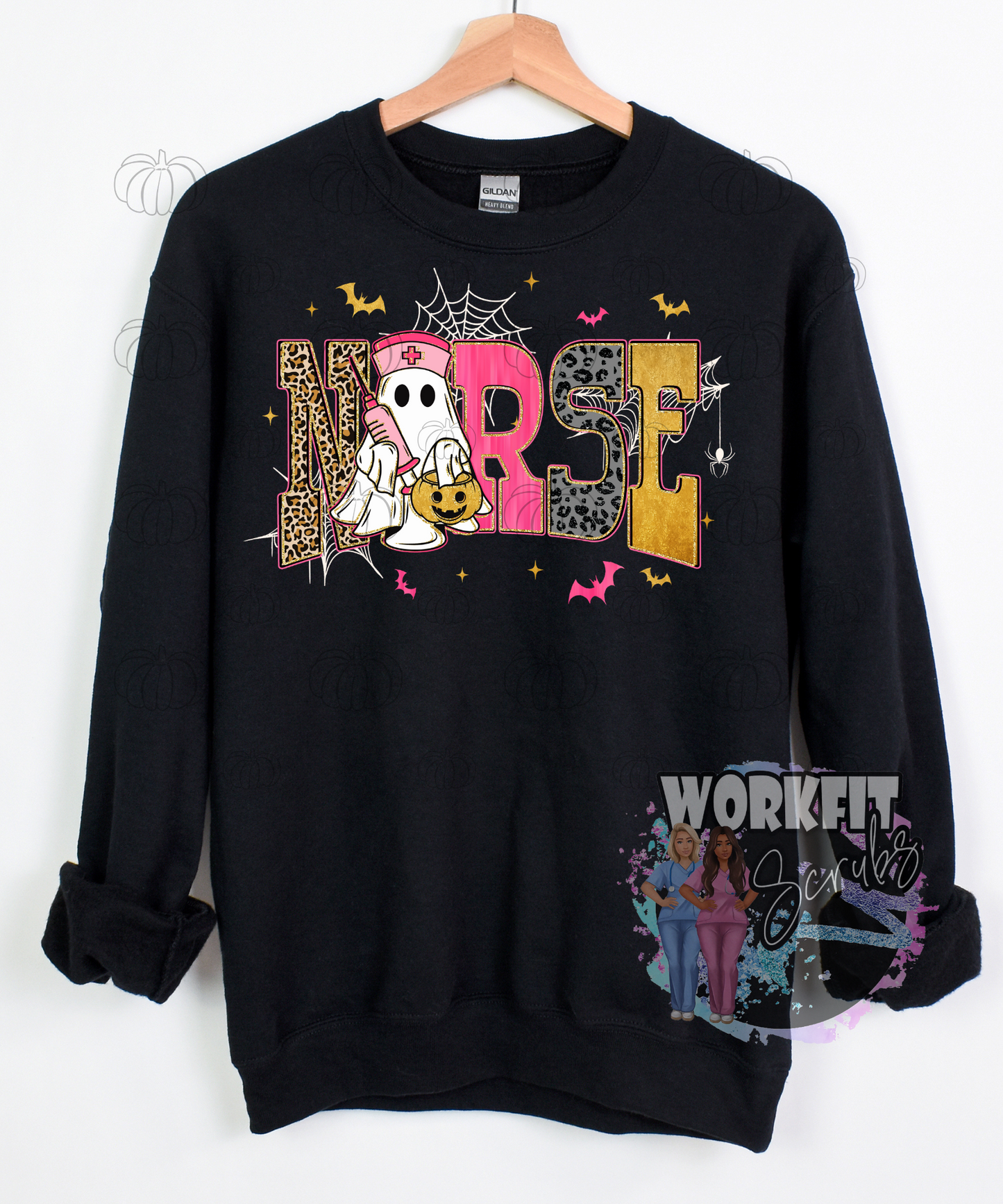 Nurse Ghostie Crewneck