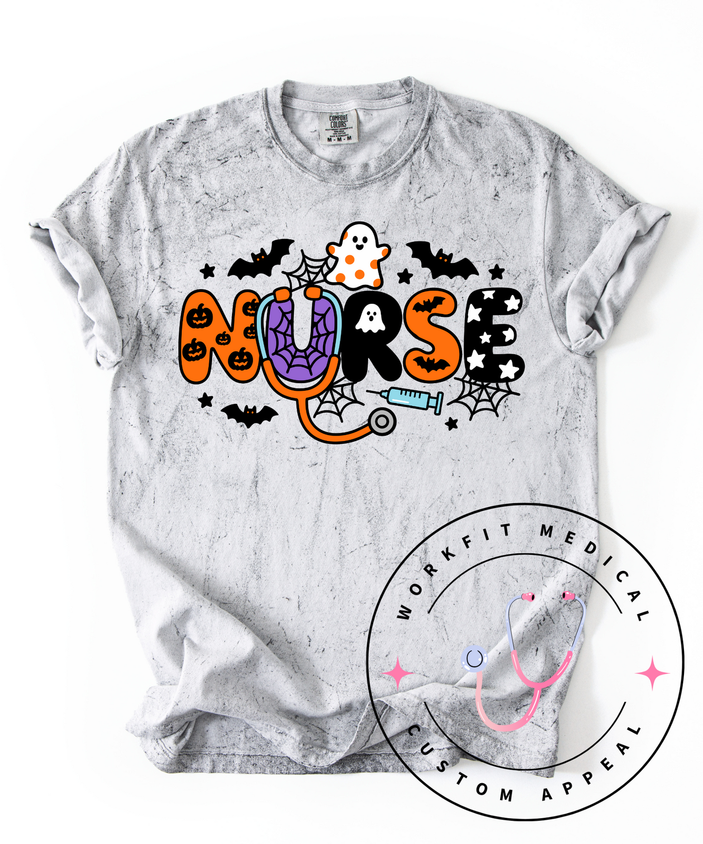 Nurse Doodle Halloween Tee