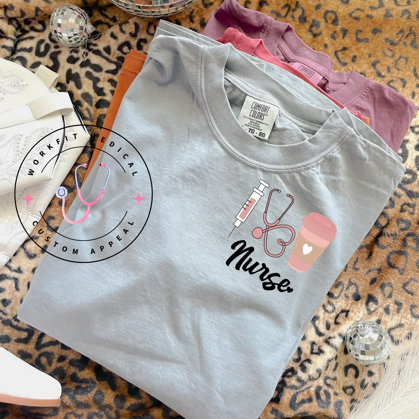 Nurse Coffee Pocket T-Shirt