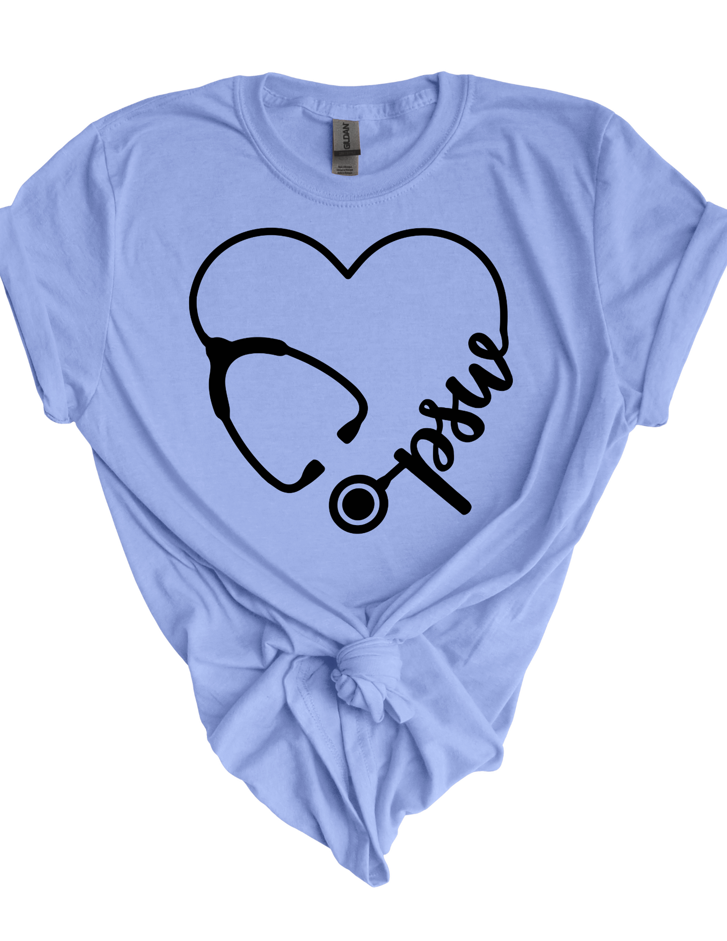 Heart PSW Stethoscope Tee