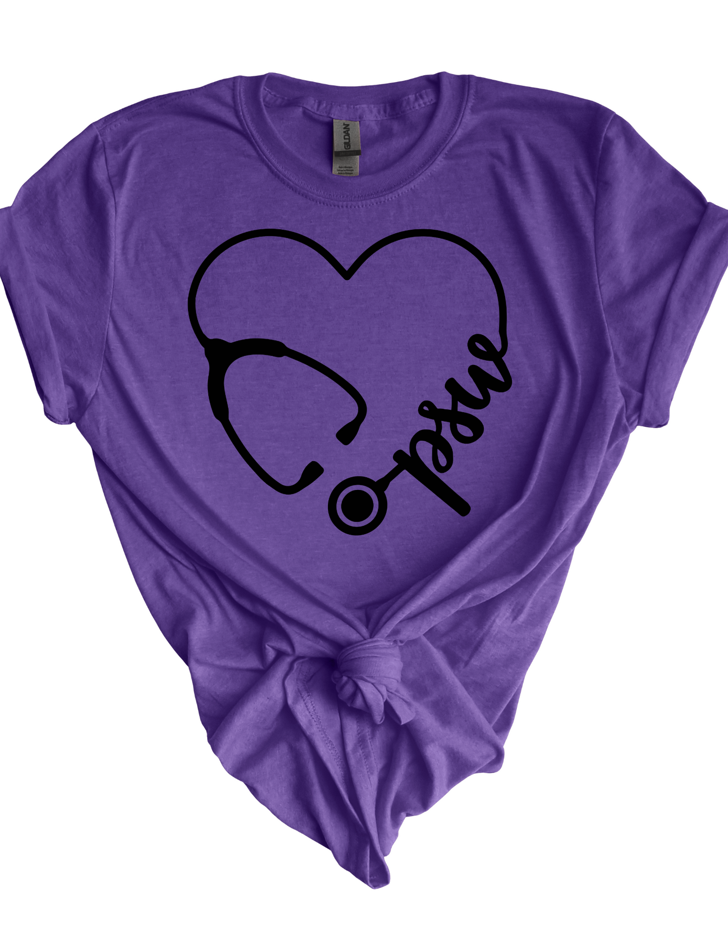 Heart PSW Stethoscope Tee