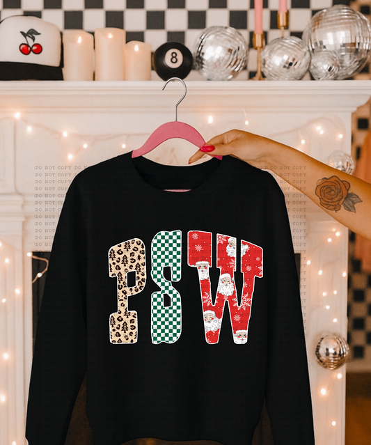 PSW Holiday Varsity Crewneck