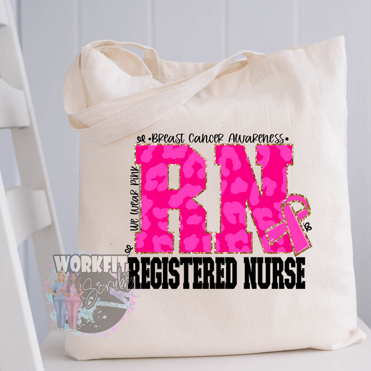 Breast Cancer Awareness Tote Bag