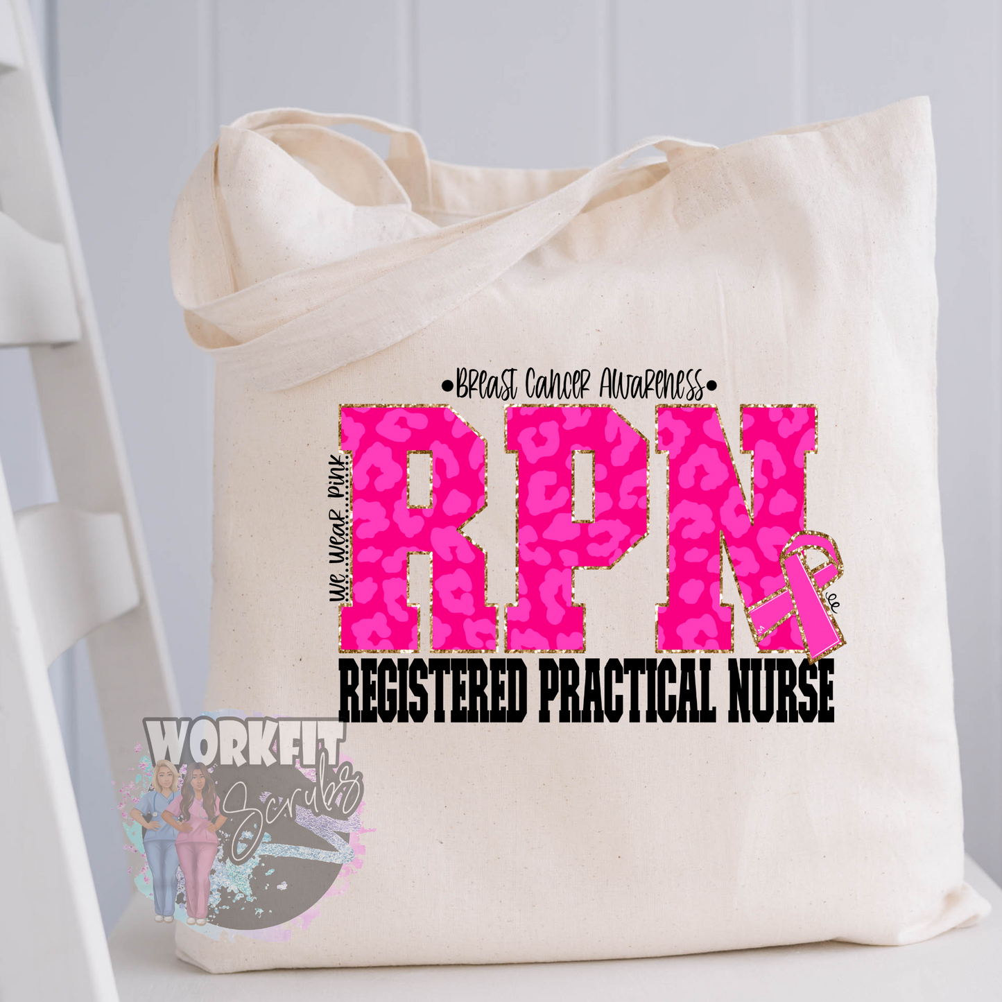 Breast Cancer Awareness Tote Bag
