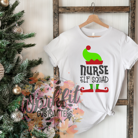 Elf Nurse Squad T-Shirt