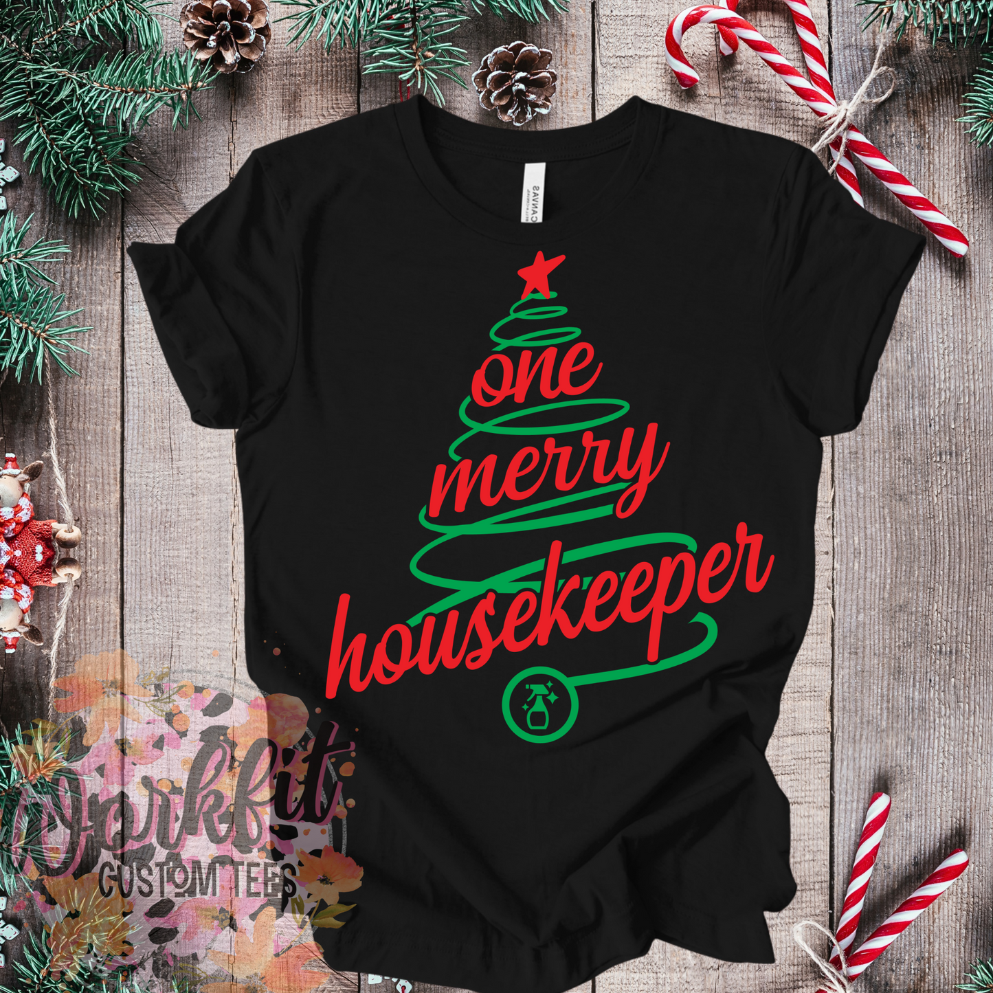 One Merry Housekeeper Tee