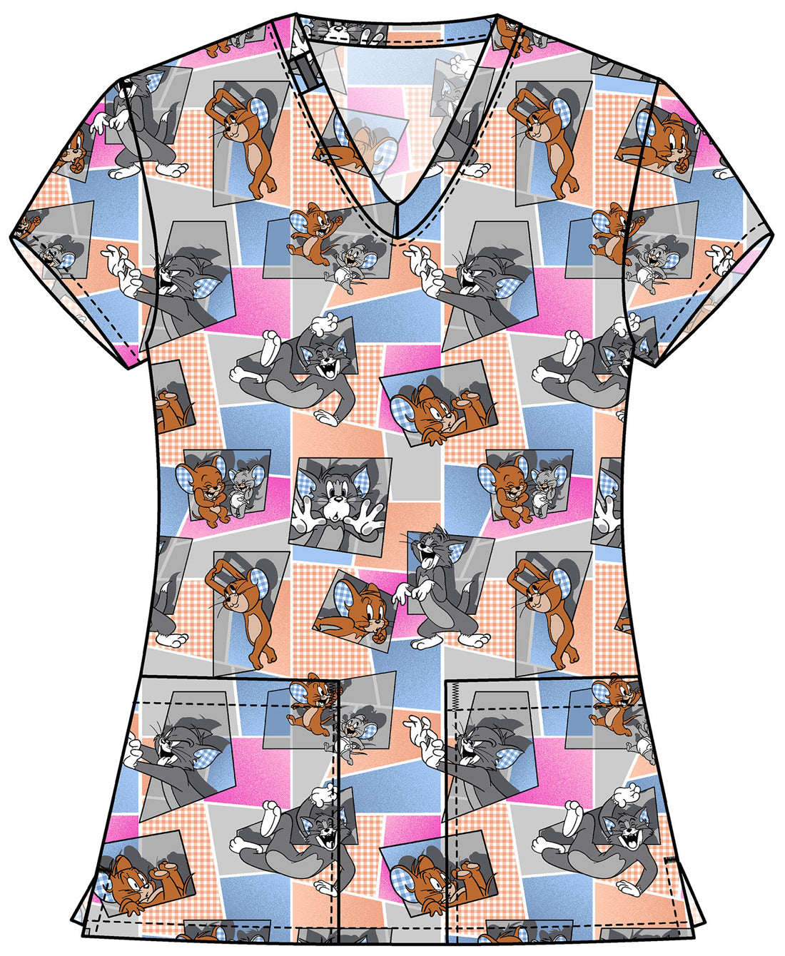 TOONIFORMS Printed Tops- Spring 2026
