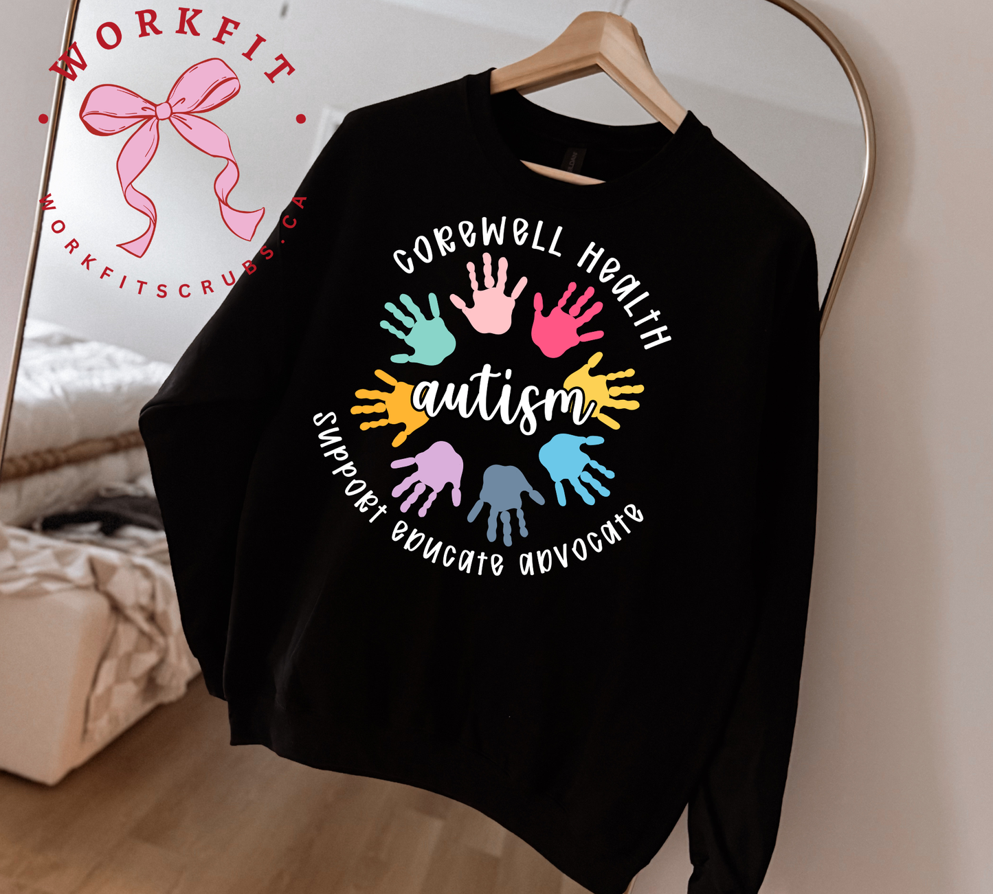 Corewell Health Autism Awareness Crewnecks
