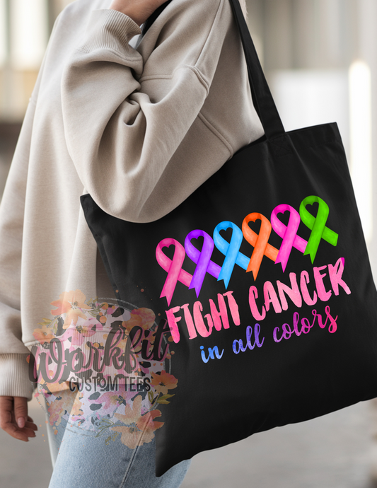 Cancer Awareness Tote Bags