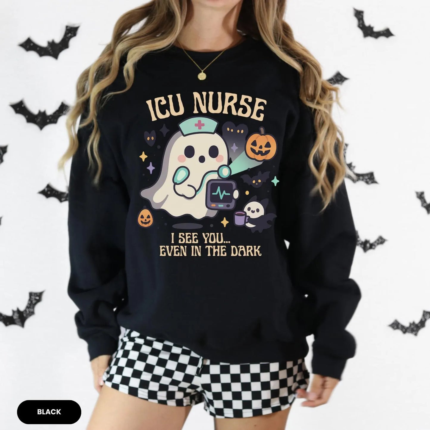 I See You even in the Dark Crewneck