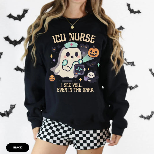 I See You even in the Dark Crewneck