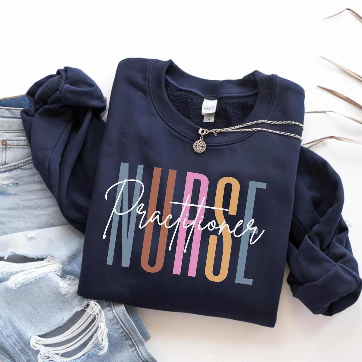 5 Tone NP Navy Crewneck