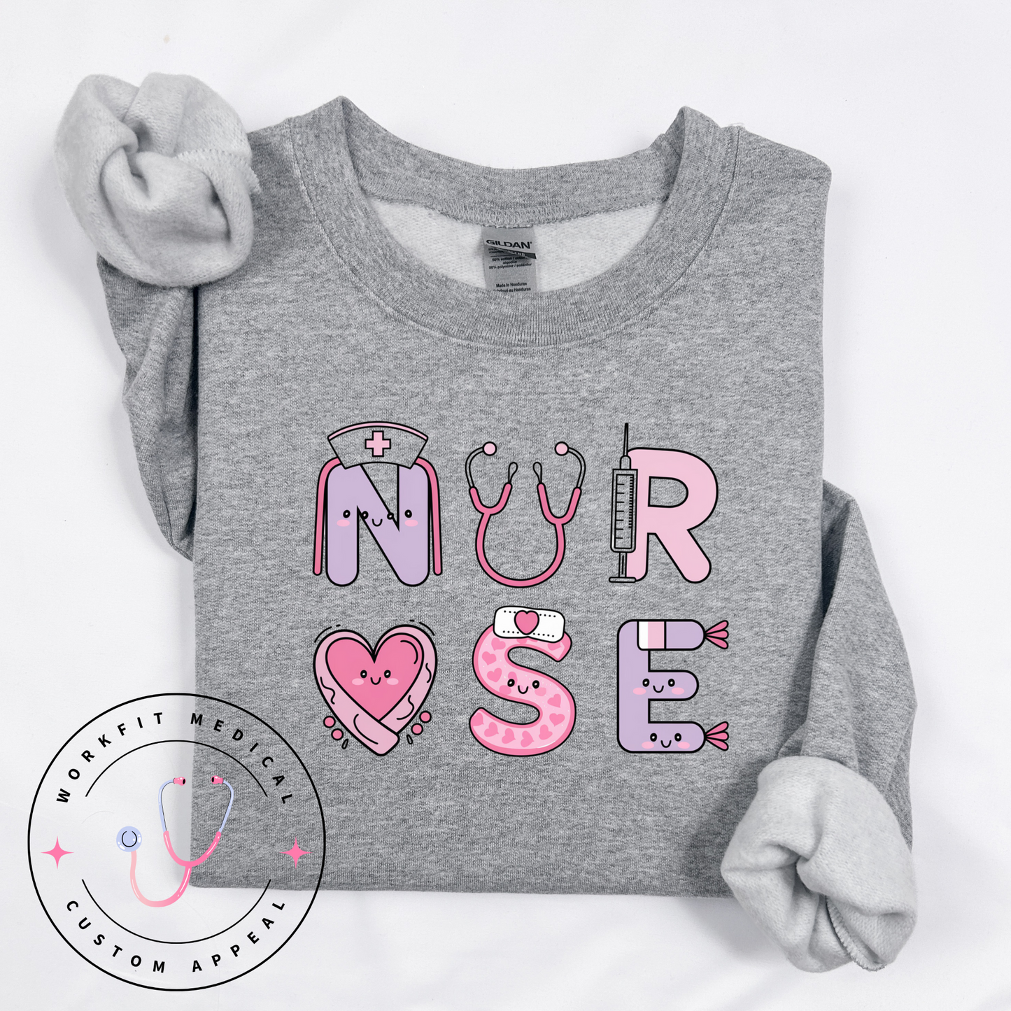Oversized Nurse Doddle Crewneck