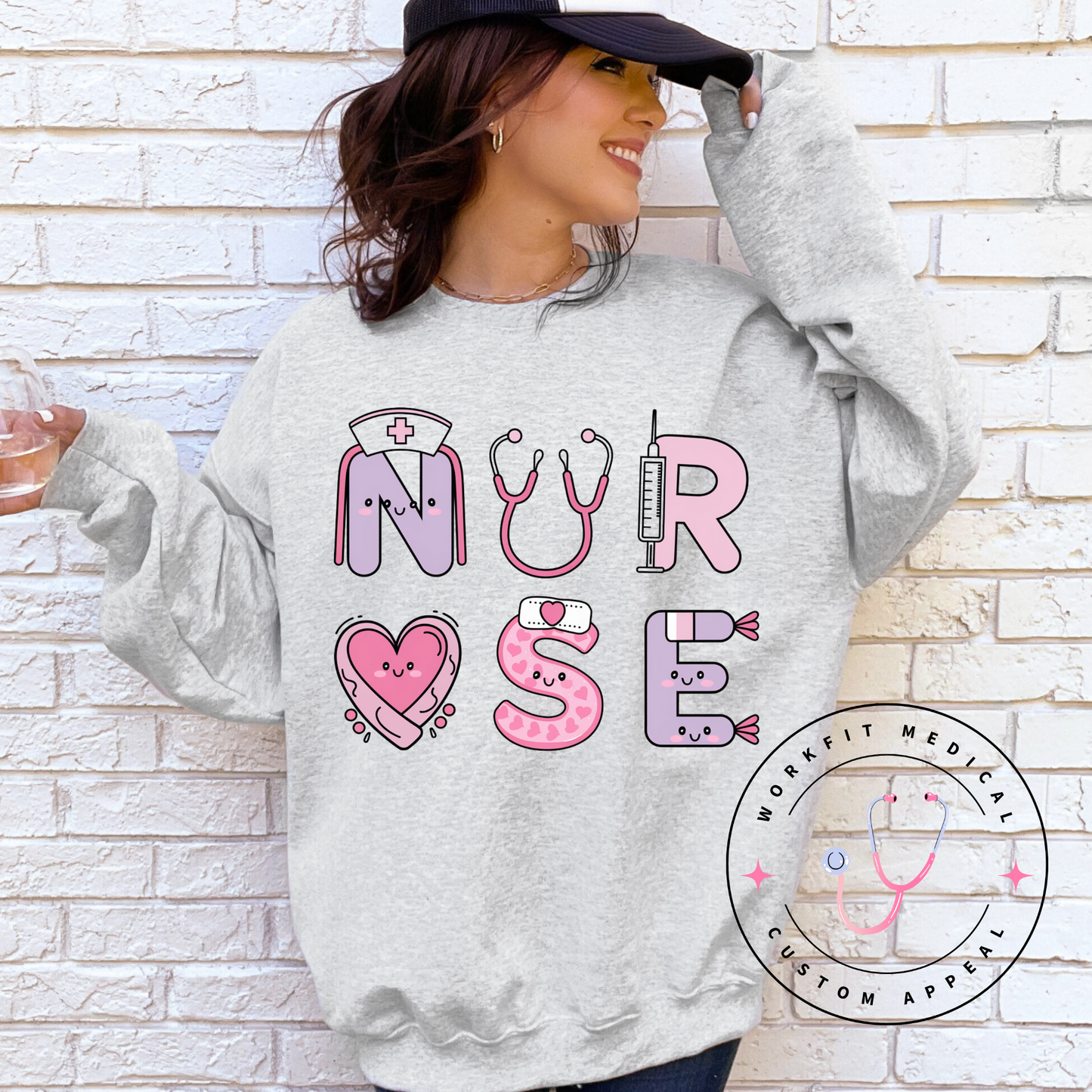 Oversized Nurse Doddle Crewneck