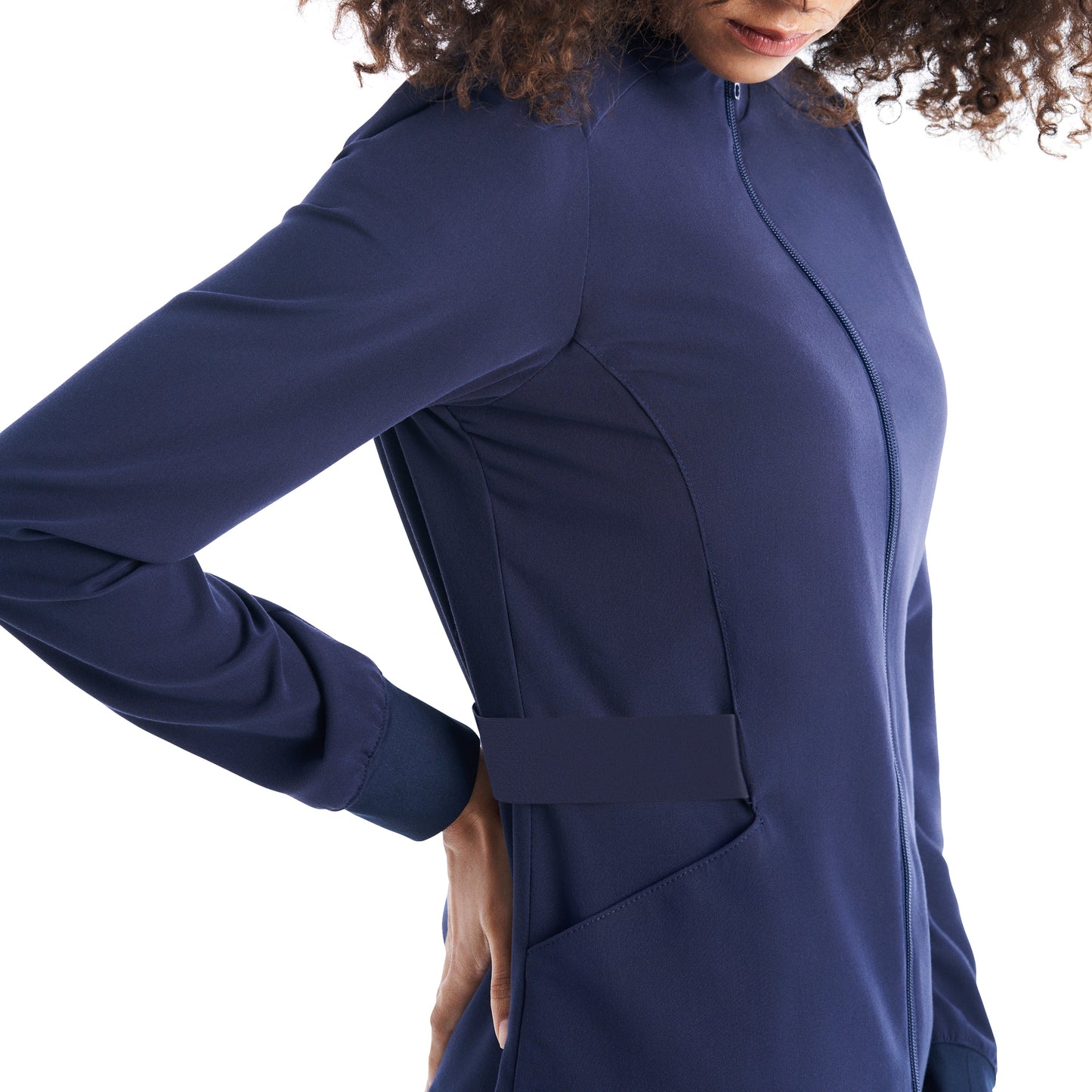 WJ704 - 2-Pocket Scrub Jacket