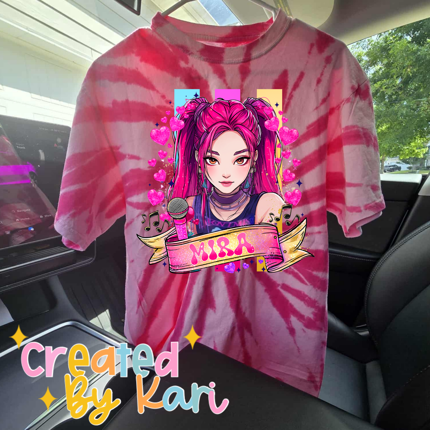 Youth Tie Dye K POP Tees
