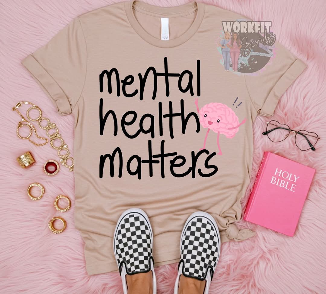 Tan Mental Health T Shirt