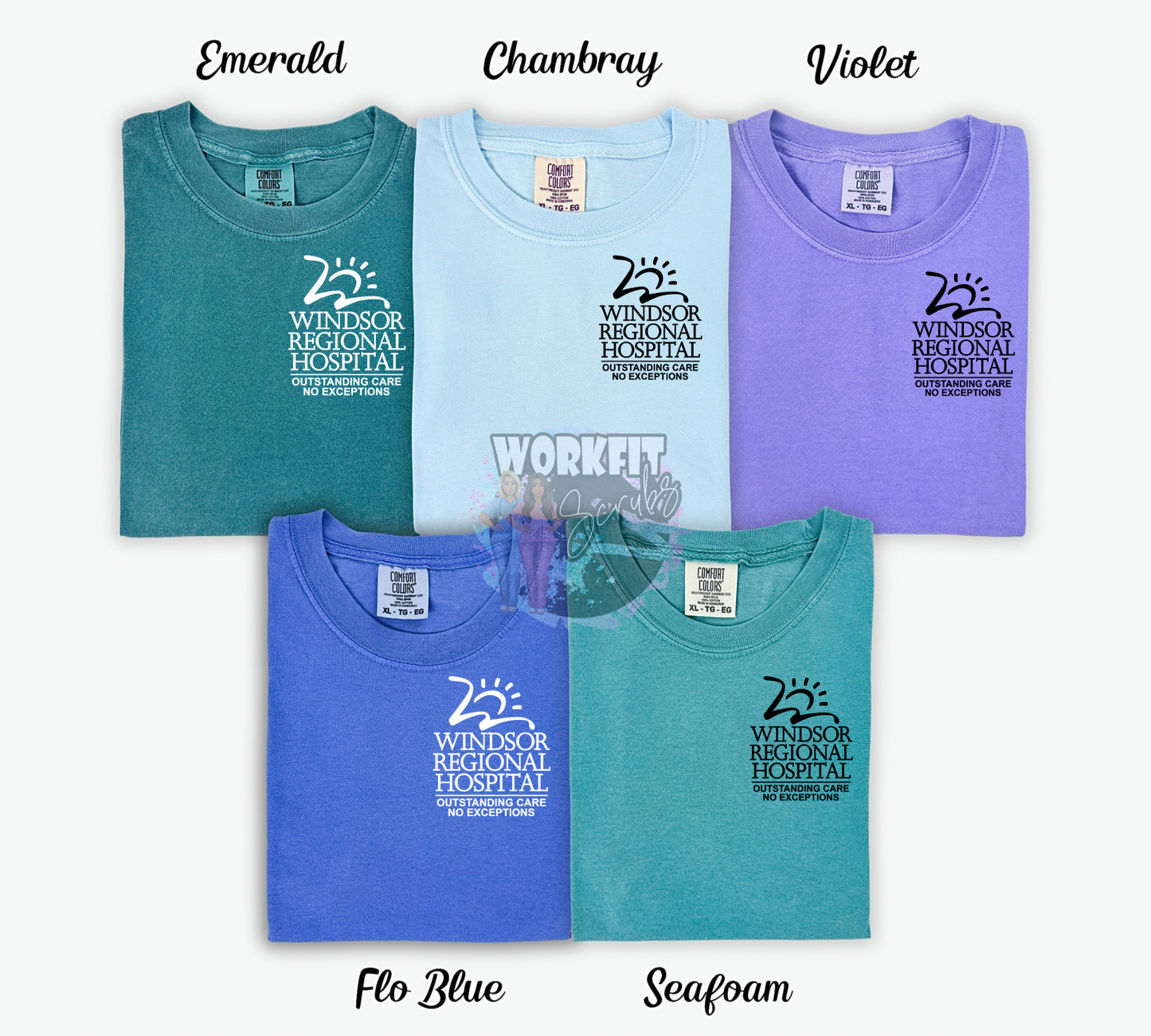 WRH Mermaid Color T-Shirt Bundle