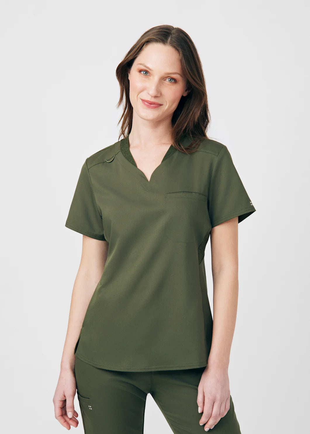 VIBE Collection- 2 Pocket V Neck Scrub Top