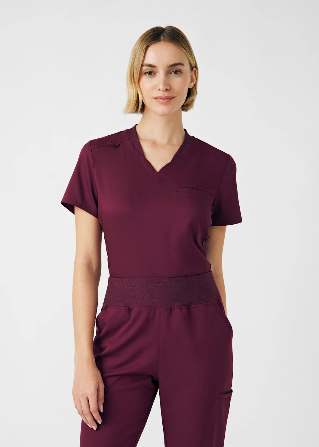 VIBE Collection- 2 Pocket V Neck Scrub Top